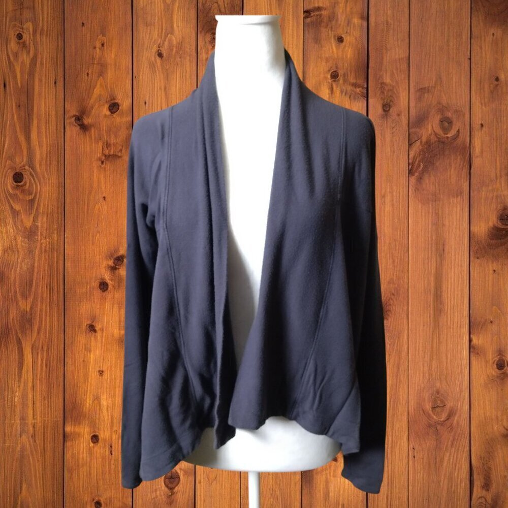 ATHLETA Size XS Purple Nirvana Two Way Wrap Draped Front Waterfall S416969